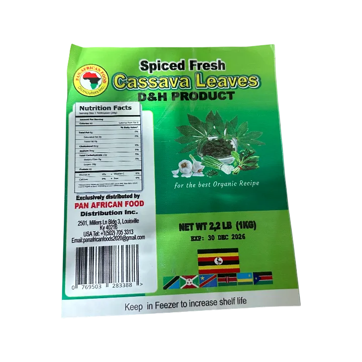 PAN-DANNY PONDU SPICED CASSAVA LEAVES 1KG