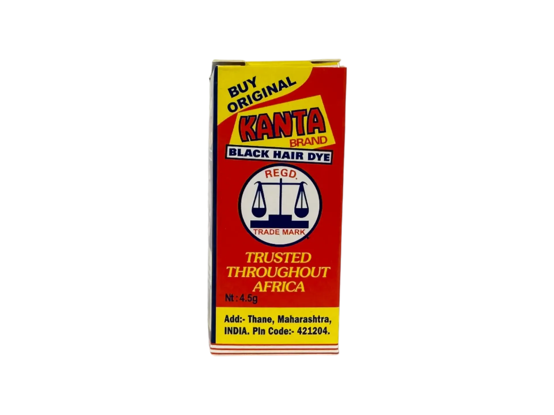 KANTA BLACK HAIR DYE 4.5G