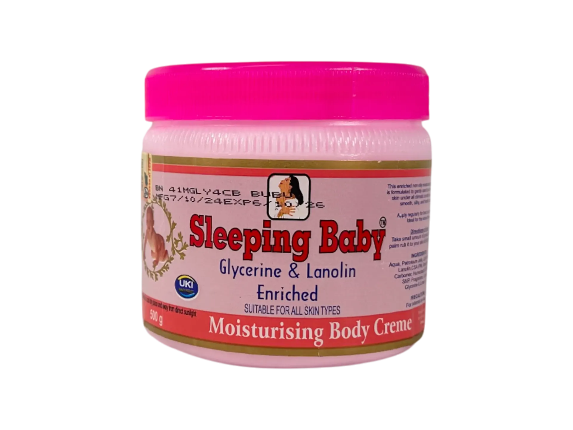Sleeping baby Glycerine & lanolin 500g