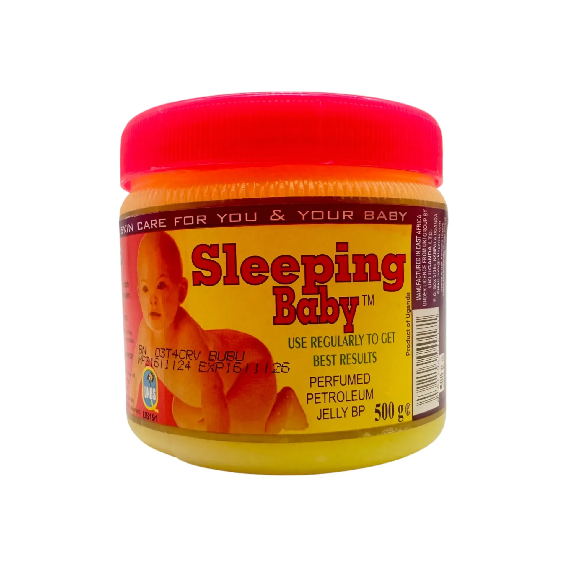 Sleeping baby petroleum Jelly 